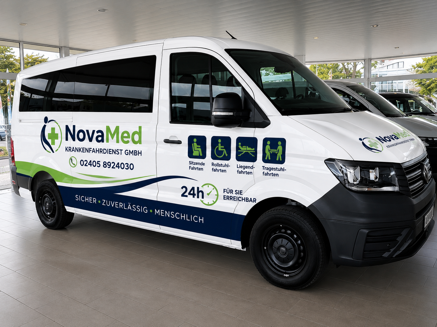 NovaMed Krankenfahrdienst Fahrzeug